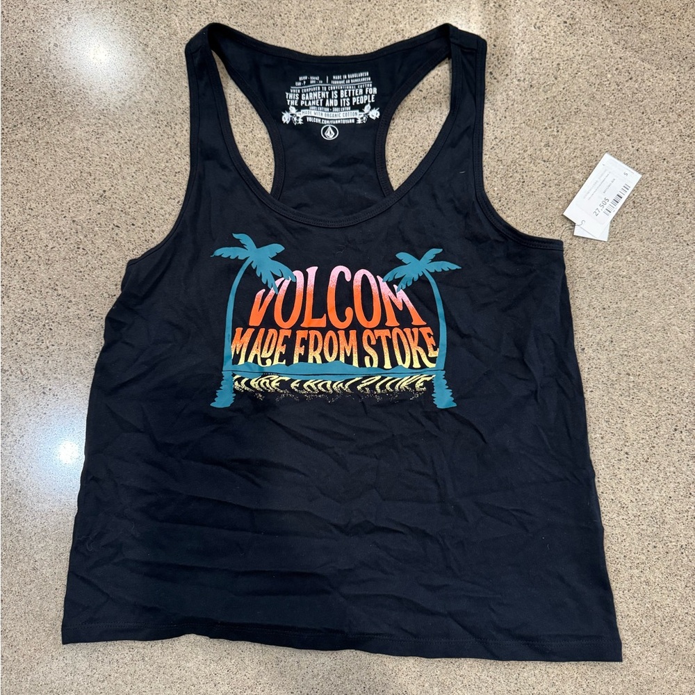 Volcom Black Eco-Friendly Garment